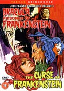 DRACULA PRISONER OF FRANKENSTEIN/CURSE OF FRANKENSTEIN